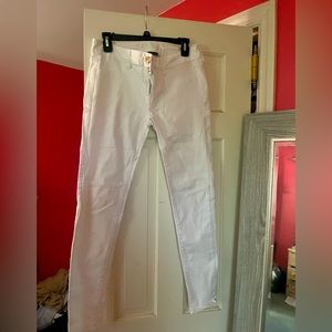 white jeans